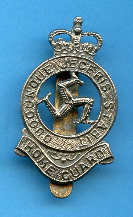 Isle of Man Home Guard Cap Badge