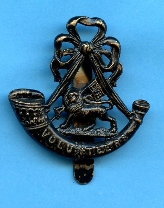 London Volunteer Rifles LVR Regiment Cap Badge