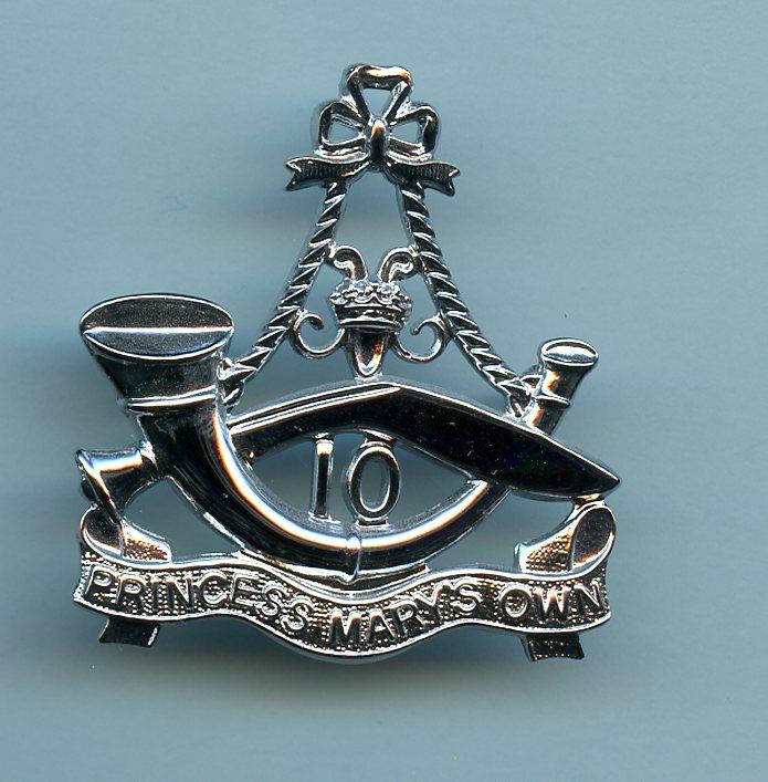 10th Princess Mary's Own Gurkha Rifles Cap Badge