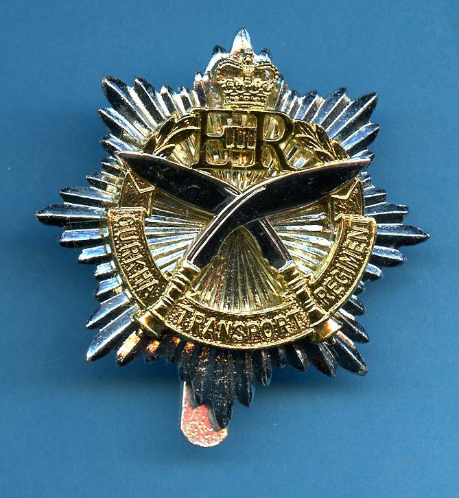 Ghurka Transport Regiment Anodised Cap Badge