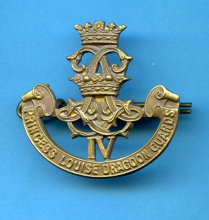4th Princess Louise  Canadian Dragoon Guards Cap Badge