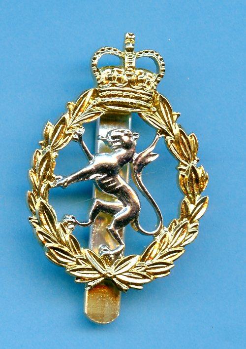 Womans Royal Army Corps WRAC Anodised Cap Badge