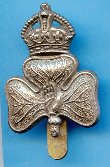 13th Battalion Royal Irish Rifles Cap Badge