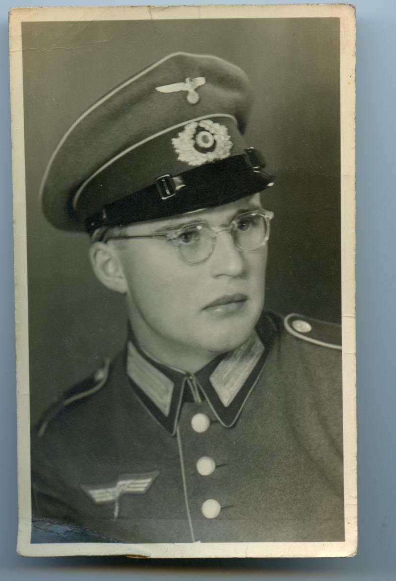 WW2 German Officers Postcard