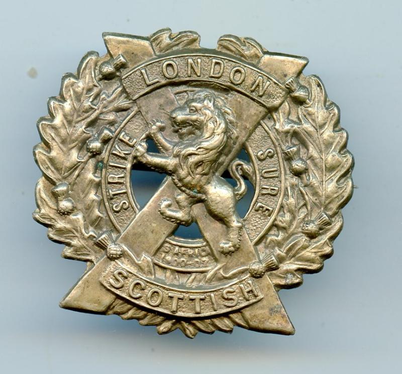 15th London Scottish Sporran Badge