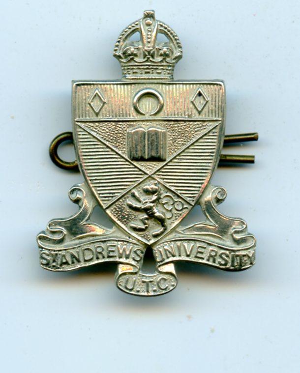 St Andrews University Officers Training Corps  Cap Badge