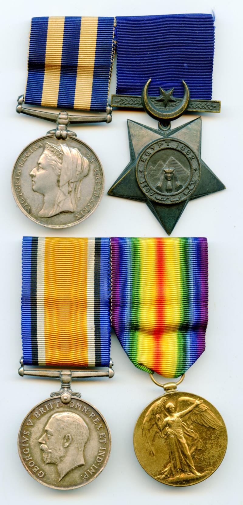 M & R Spring Father and Son Medal Groups Commissariat and Transport Department & Machine Gun Corps