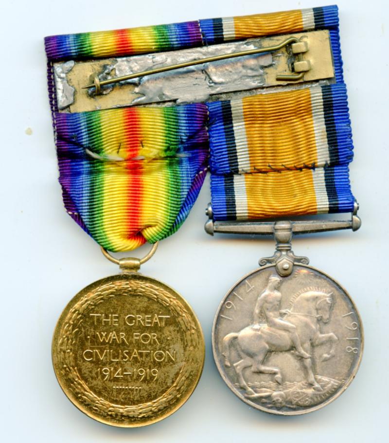 M & R Spring Father and Son Medal Groups Commissariat and Transport Department & Machine Gun Corps