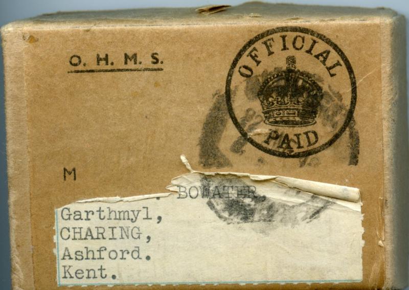 WW2 Boxed Medal Group to Group Captain J Bowater, RAF No 1 General Hospital C.M.F. ( From Ashford Kent)