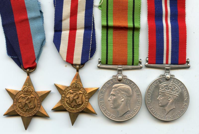 WW2 Boxed Medal Group To R. B. Wilson, Royal Electrical & Mechanical Engineers ( From Falkirk)