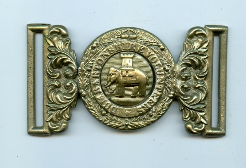 Dumbartonshire  Volunteers Other Ranks  Waist Belt Clasp