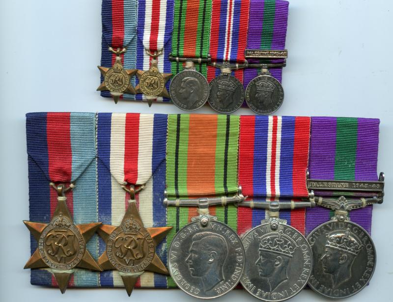 WW2 & Palestine Group of Medals To Flying Officer R. G. Gallard, Royal Air Force