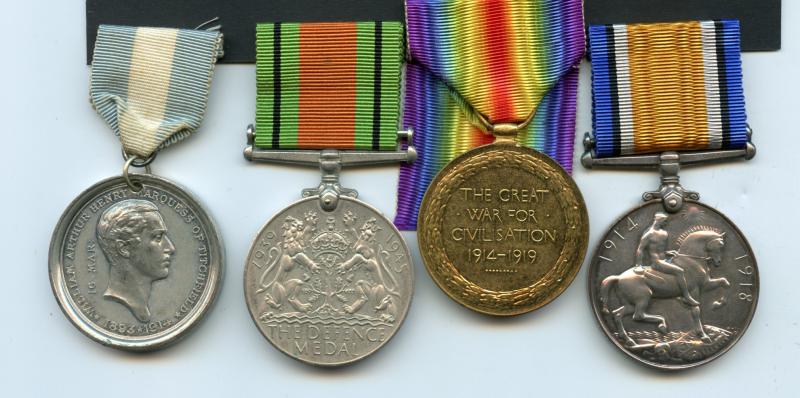 Group of 4 Medals To Pte James Watson, Kings Own Scottish Borderers