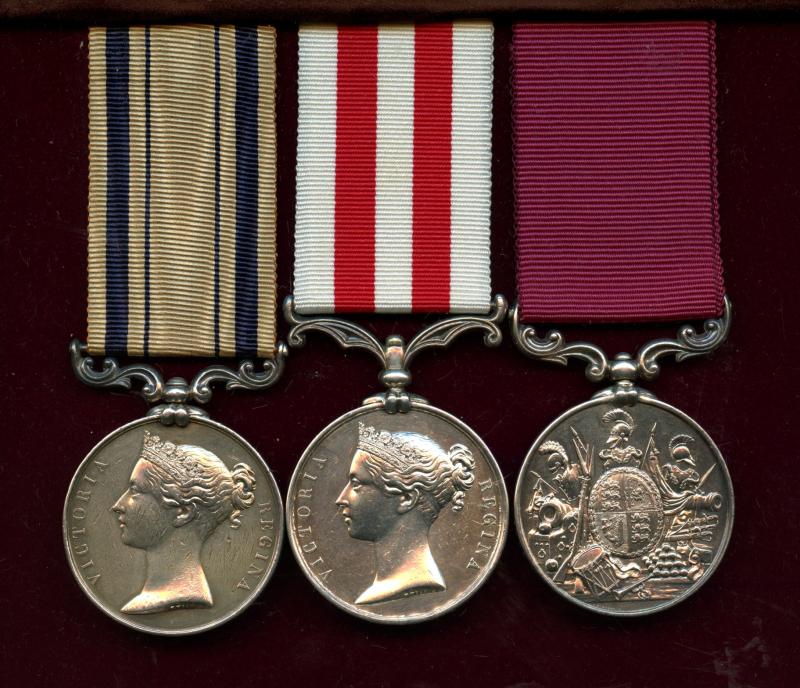 Kaffir War & India Mutiny Medal Group To Pte Charles McLean, 6th (Royal 1st Warwickshire) Regiment Of Foot