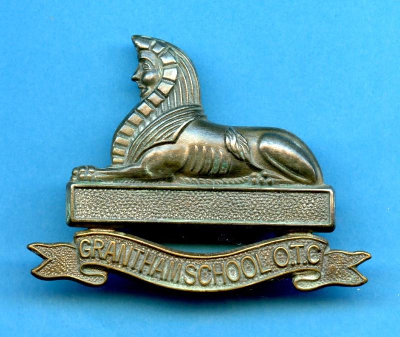 Grantham School Officers Training Corps Cap Badge