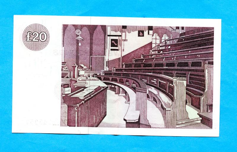 The Clydesdale Bank £20 Twenty Pounds Banknote Dated 29th March 1982