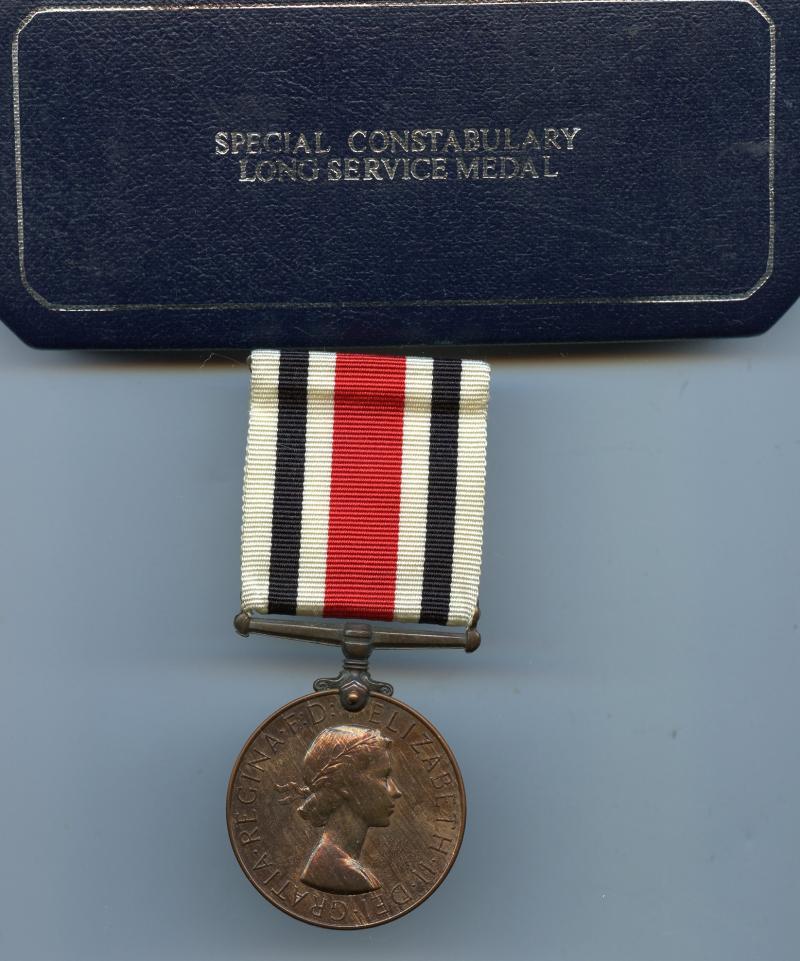 Special Constabulary Long Service Medal To Kenneth F Witts