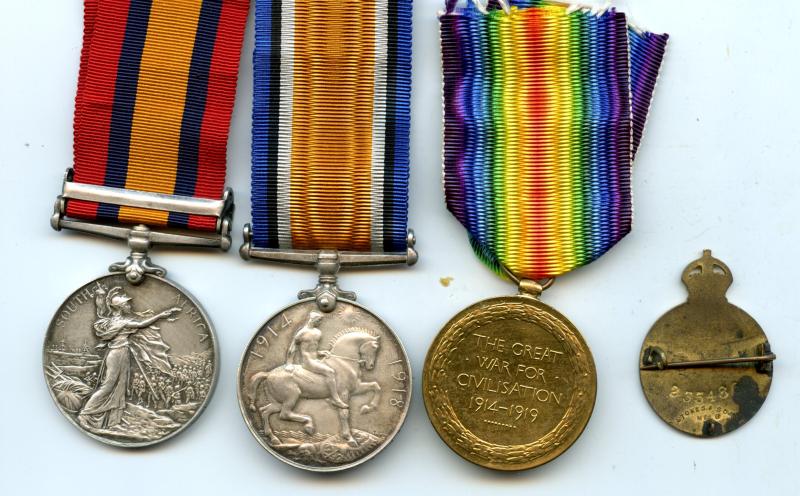 Boer & WW1 Group of Medals To Arthur Clement Jones, Imperial Light Horse & Australian Light Horse