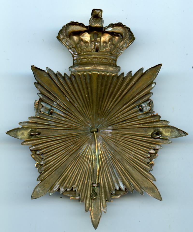 Set Officer's Kings Shropshire Light Infantry & The 85th (Bucks Volunteers) Regiment of Foot Shoulder Belt Waist Belt & Helmet Plate Badges