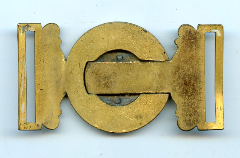 Set Officer's Kings Shropshire Light Infantry & The 85th (Bucks Volunteers) Regiment of Foot Shoulder Belt Waist Belt & Helmet Plate Badges