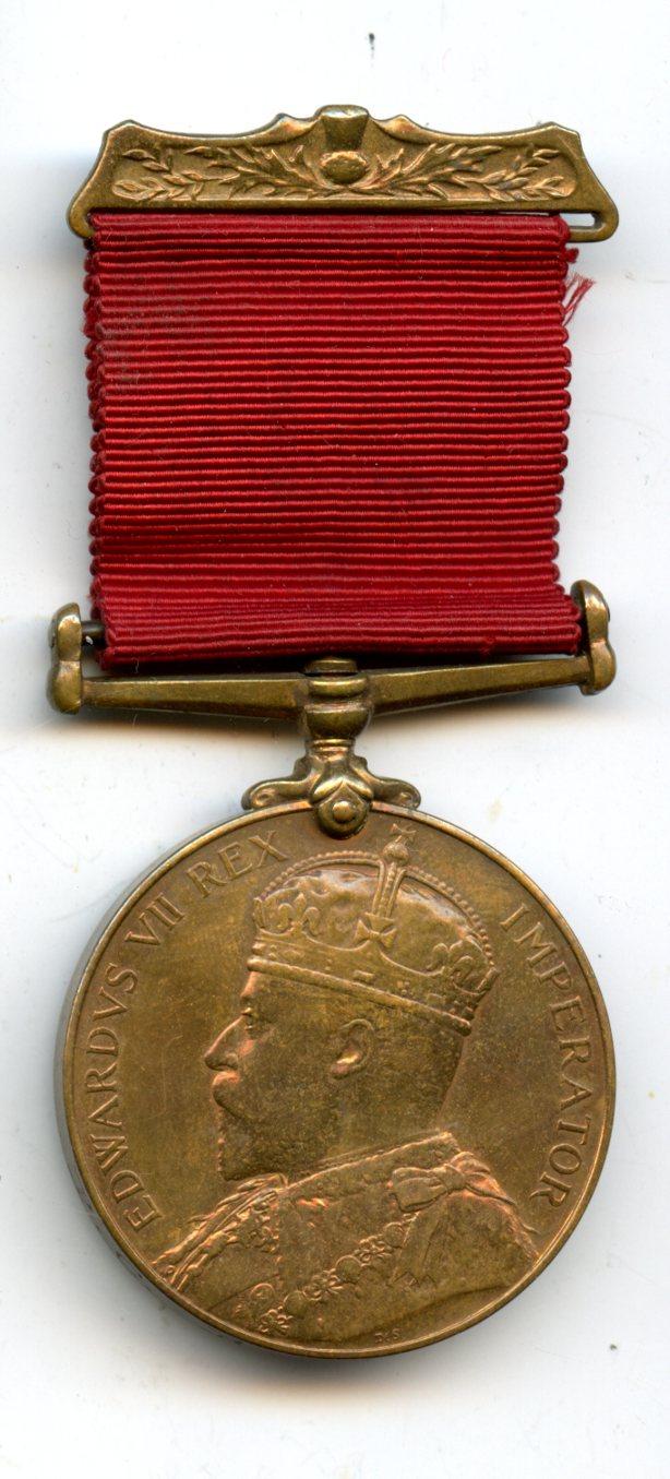 King Edward Vii  Visit to Scotland 1903 Medal; To  R McWhirter