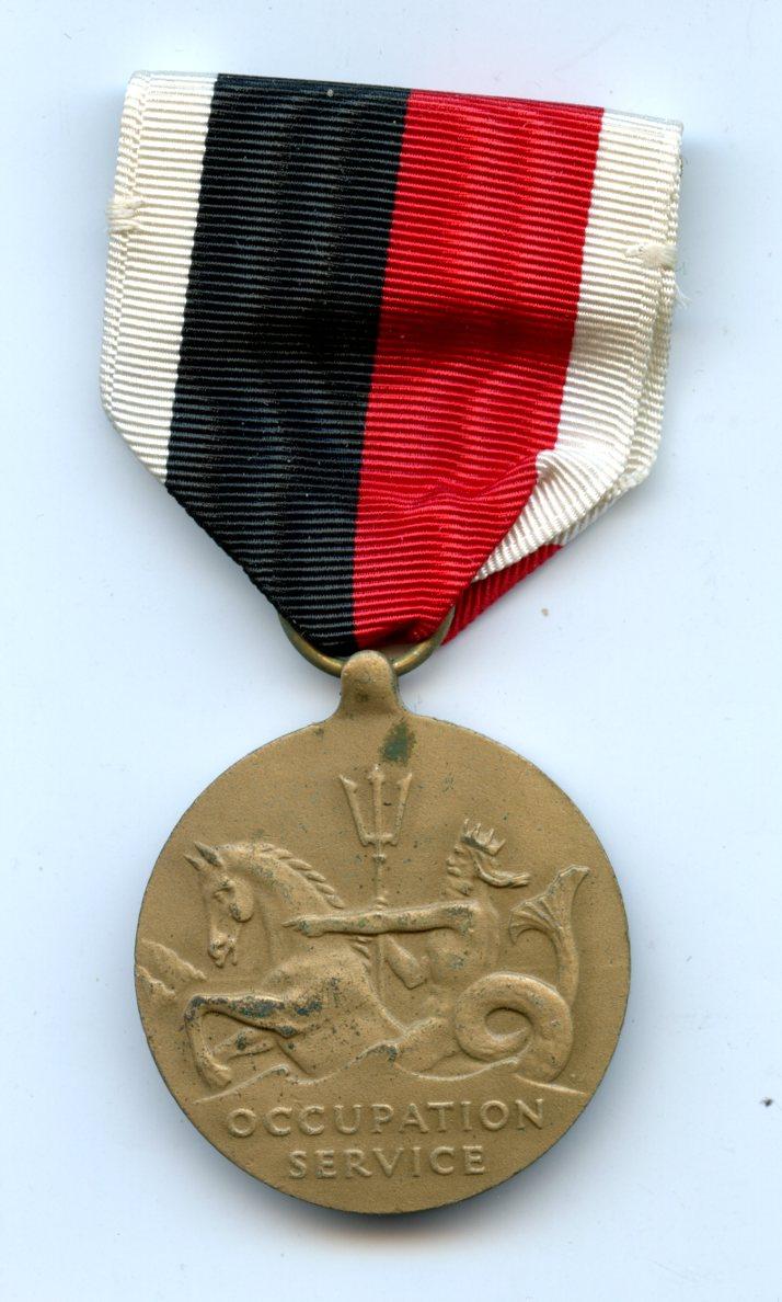 United States of America  U.S.A. Navy Occupation Service Medal