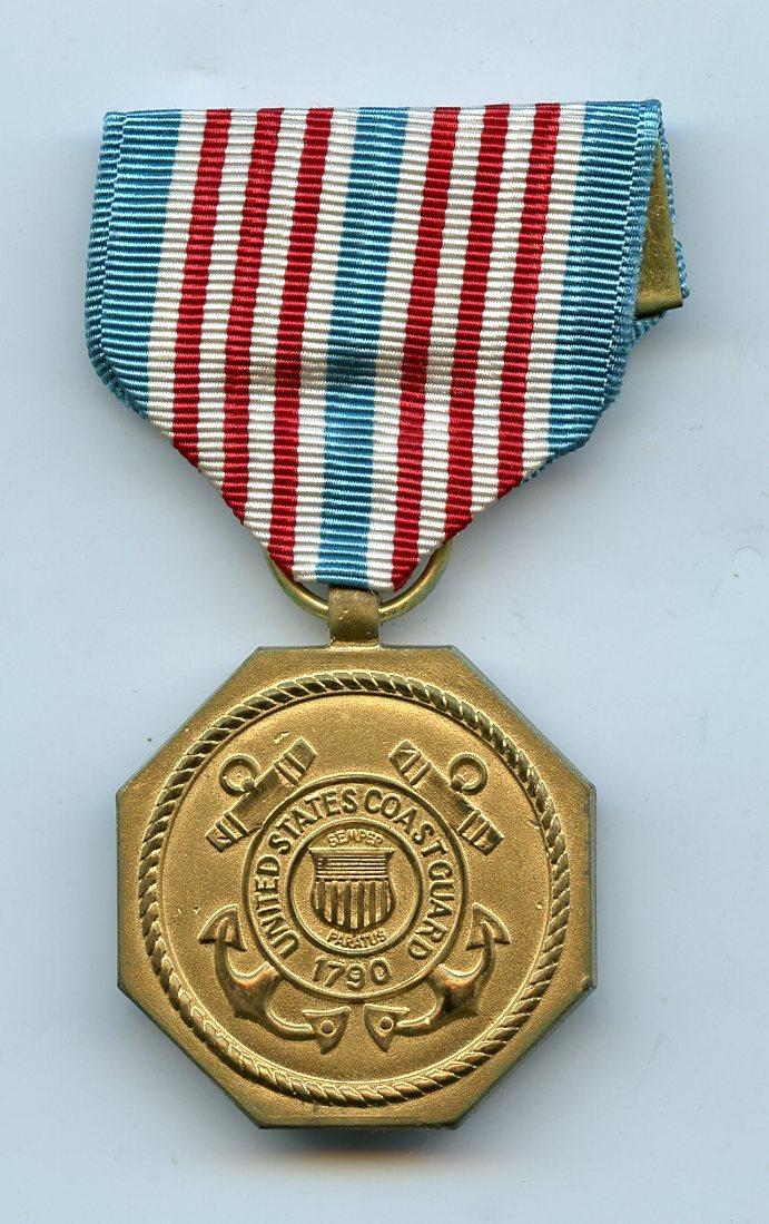 United States of America  U.S.A. Coast Guard For Heroism Medal