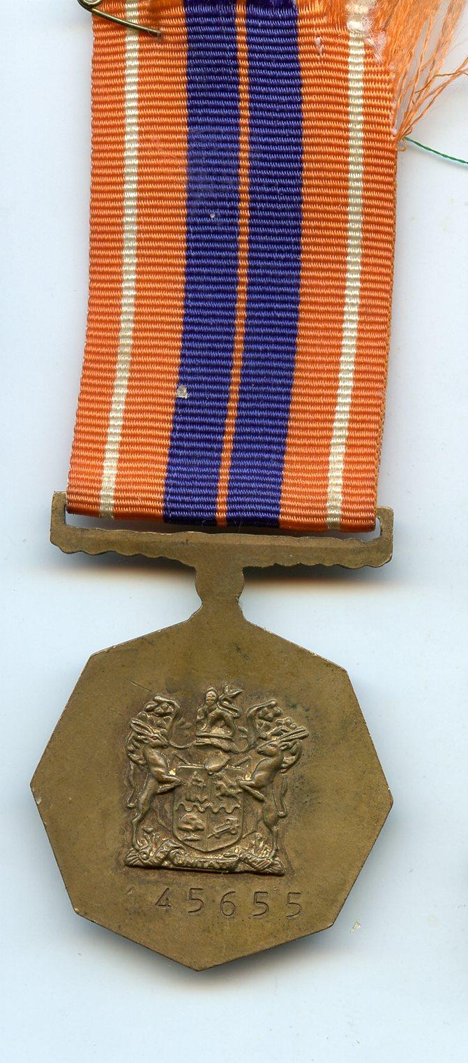 South African Pro Patria Bronze Medal