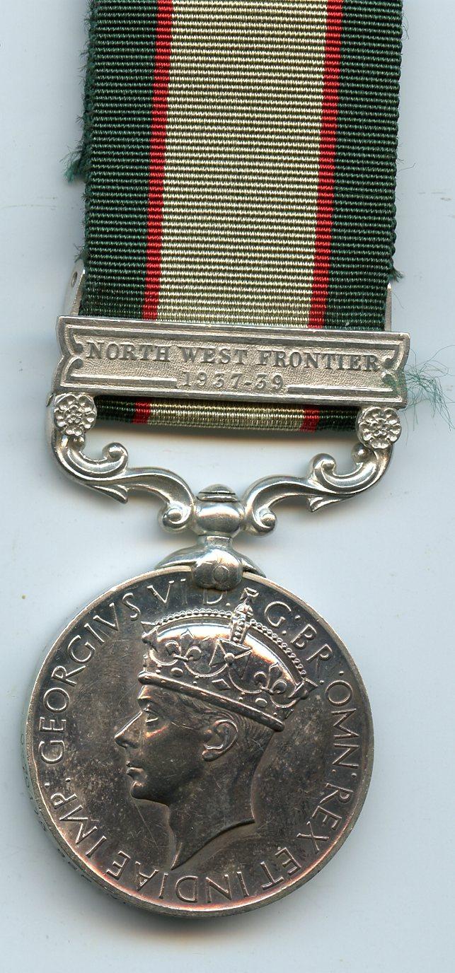 India General Service Medal 1936-39 North West Frontier 1937-39 To Sepoy Nurhanu Din, Indian Army Ordnance Corps