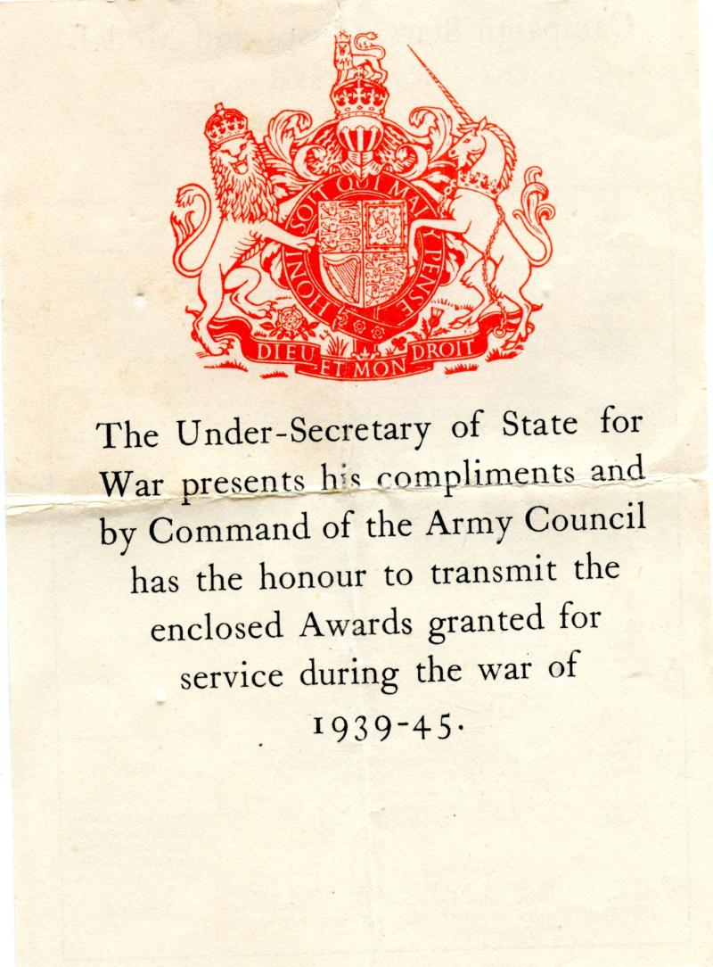 WW2 Boxed War Medal 1939-45 To Miss A. G. Woodrow, ATS Auxiliary Territorial Service
