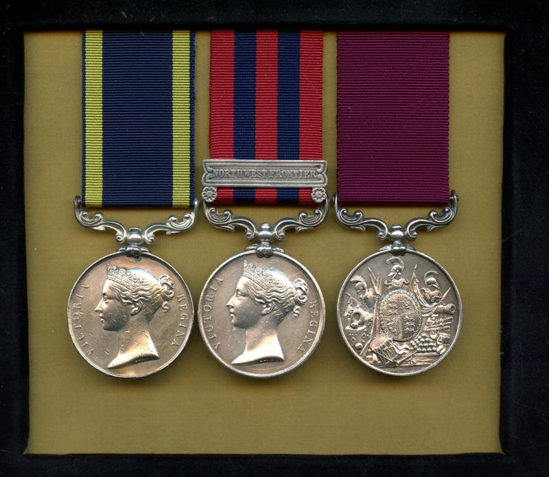 Punjab & India General Service Group To Serjt John Butt,98th (Prince of Wales) Regiment of Foot (North Staffordshire) Regiment.