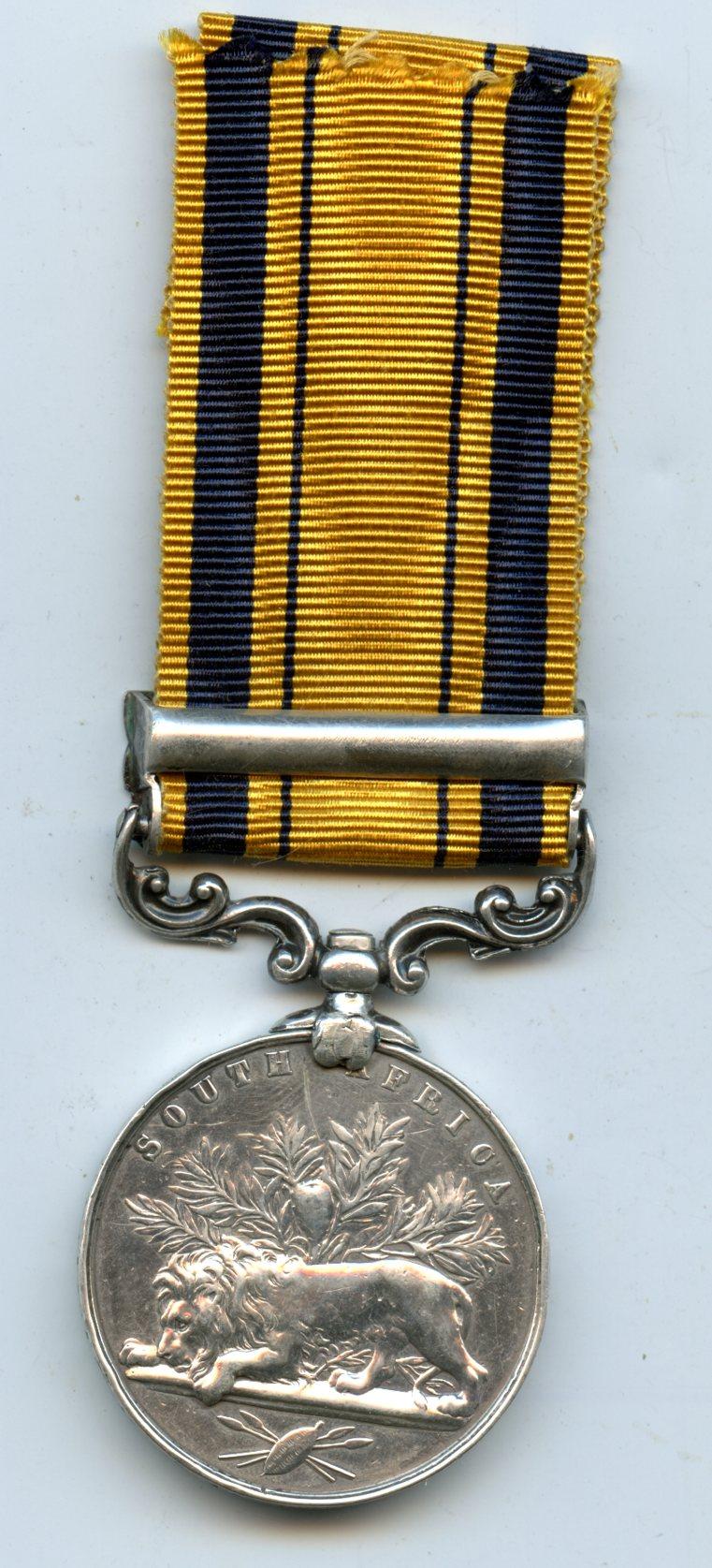 Zulu War South Africa 1877-79, Medal 1 clasp, 1879 To