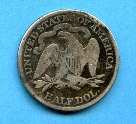 U.S.A. United States of America Half  Dollar Dated 1877