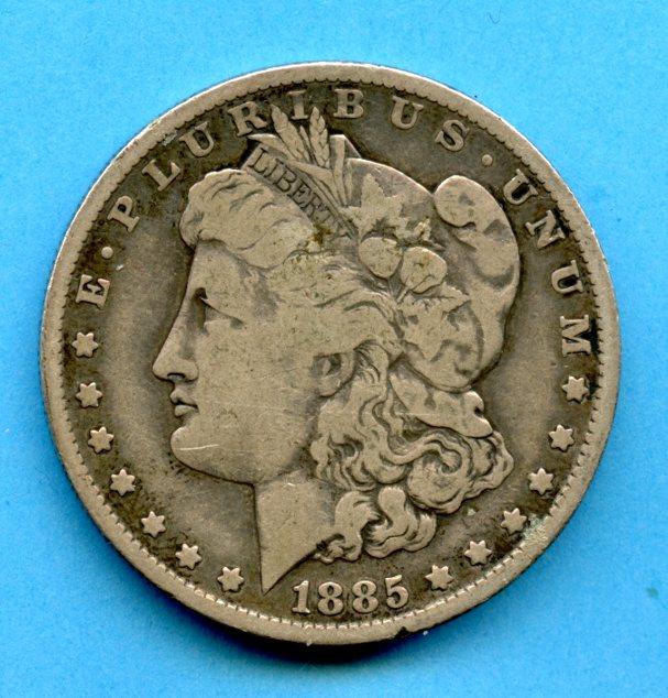 U.S.A. United States of America  One Dollar Dated 1885