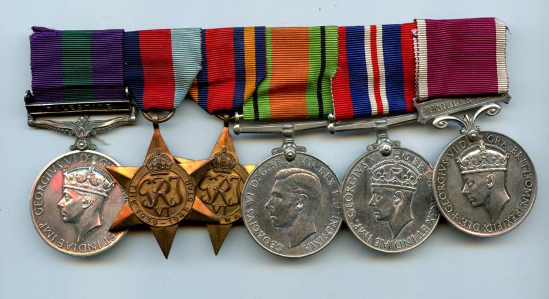 Palestine & WW2 Medal group to Lieut R Wilson, Seaforth Highlanders & Indian Army