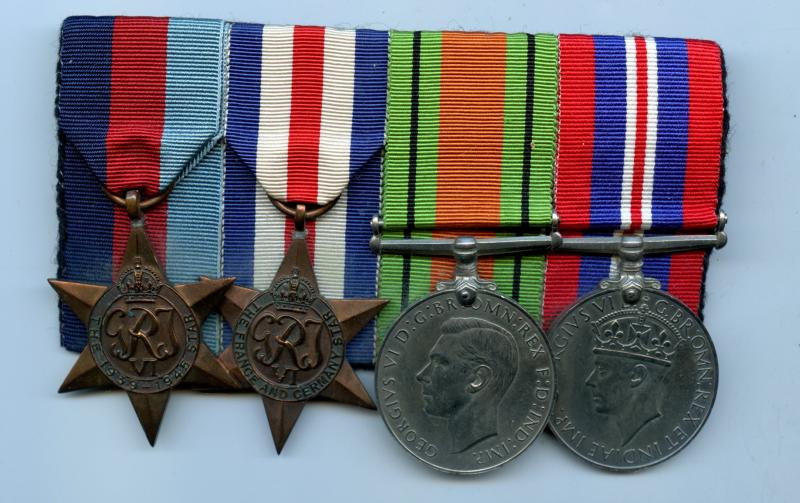 WW2 France & Germany Star Medal Group